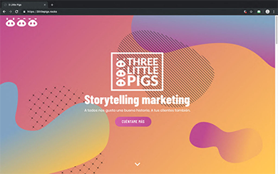 WEB 3 LITTLE PIGS - Diseño web freelance